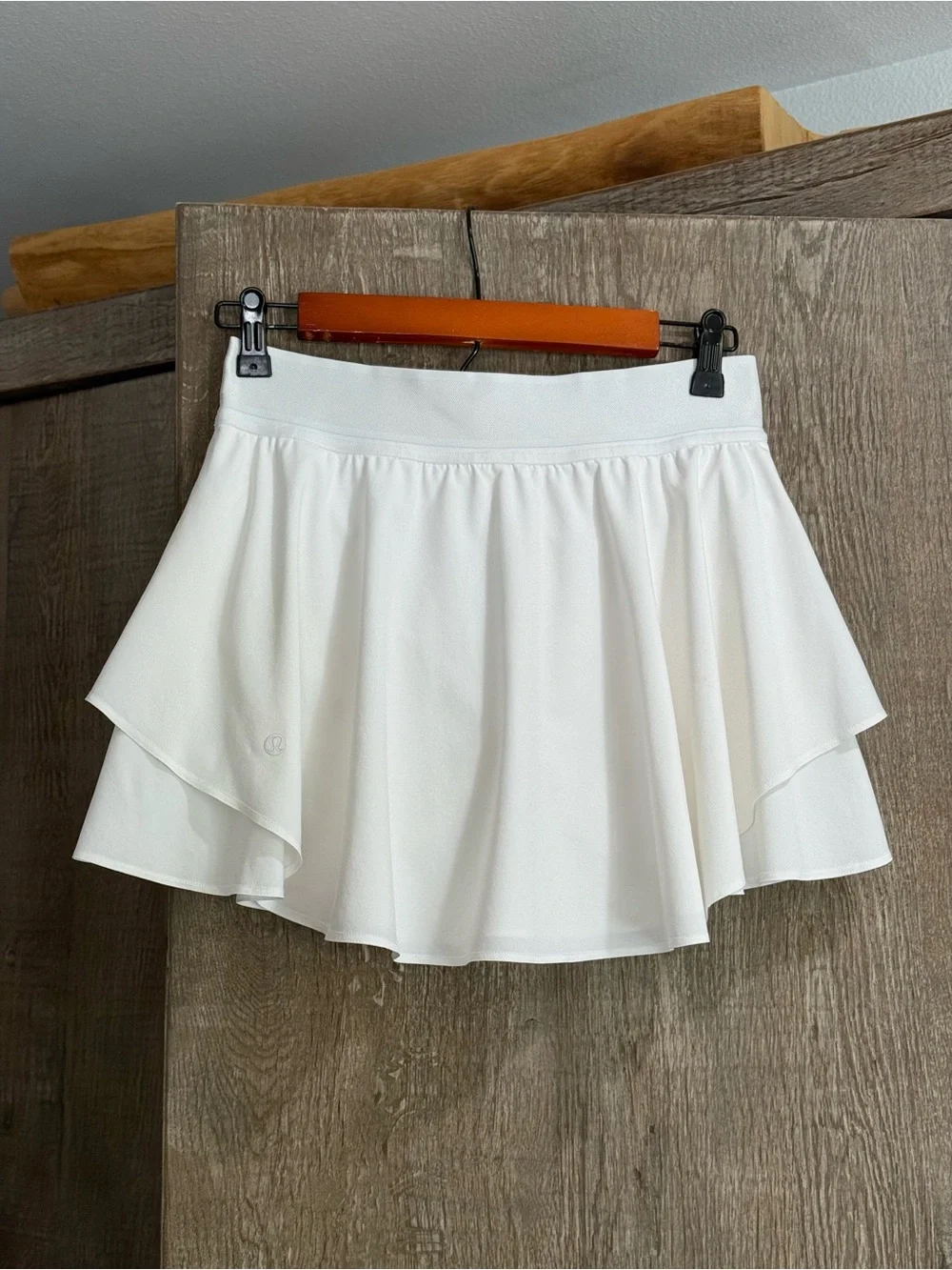 lululemon athletica White Layered Athletic Skort